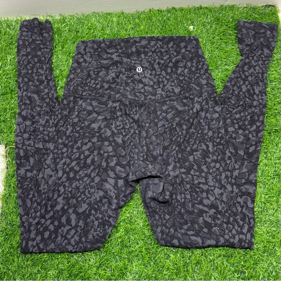 Lululemon Align Leggings Wild Thing Camo Deep Coal Multi 25" - Picture 1 of 5